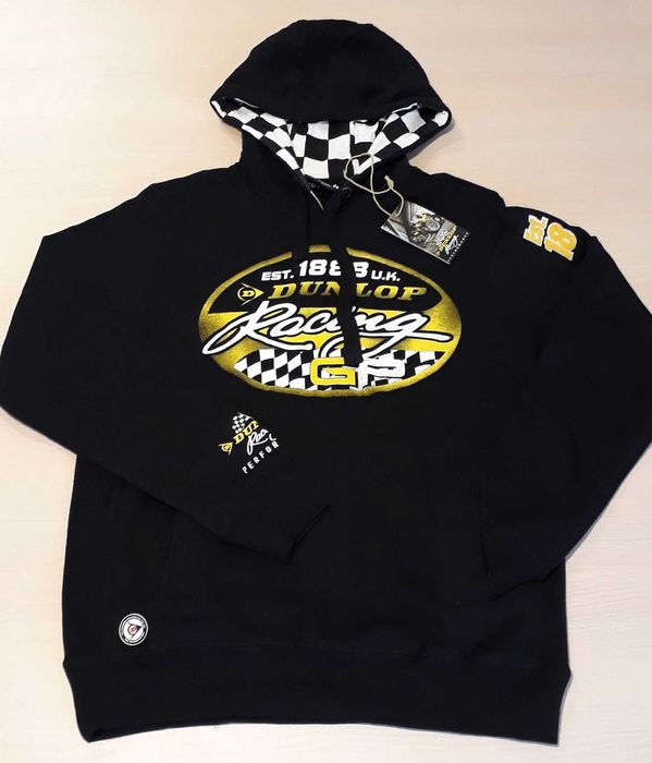 Hanorac cu gluga Dunlop Racing Performance - Original, Nou !