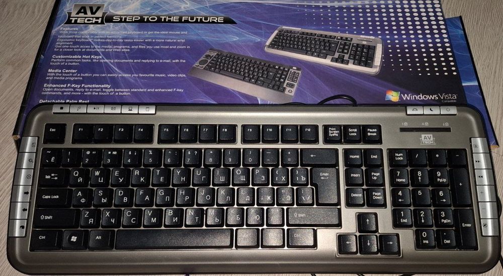 Продаются три клавиатуры 

1. AV‑TEC AV‑K851X Special Edition—  новая,