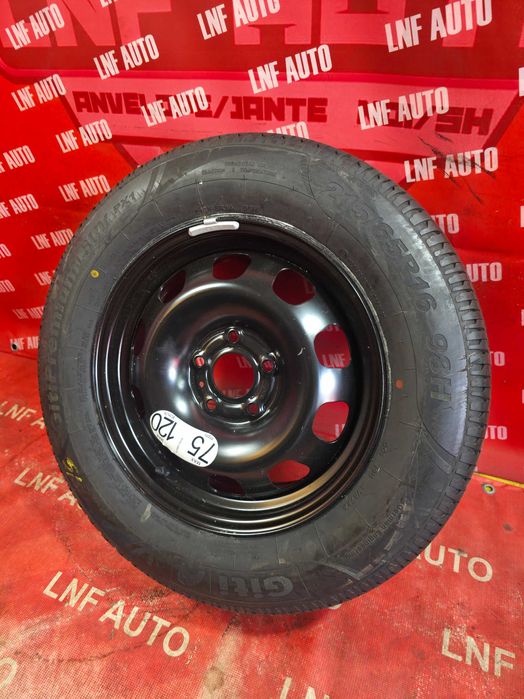 Roata Rezerva 5x114.3 16'' 215/65/16 Dacia Duster Renault Nissan NOUA