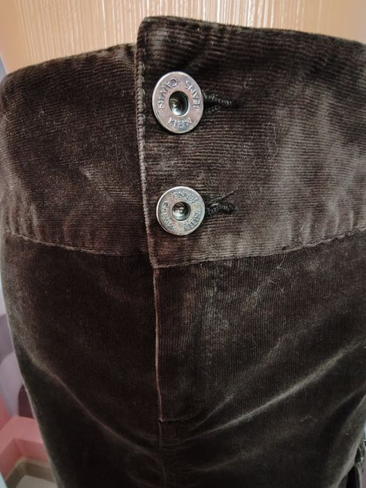 Fustă Calvin Klein Jeans catifea