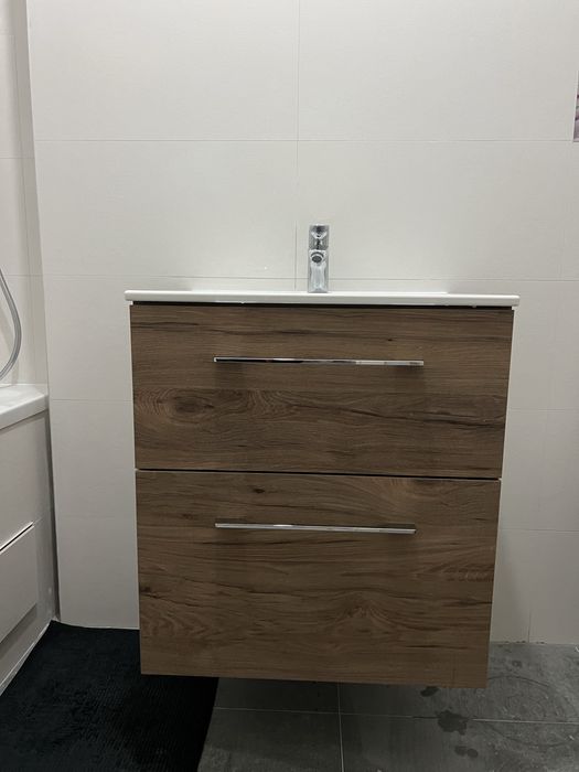 Set mobilier cu lavoar Geberit Selnova Square 60cm