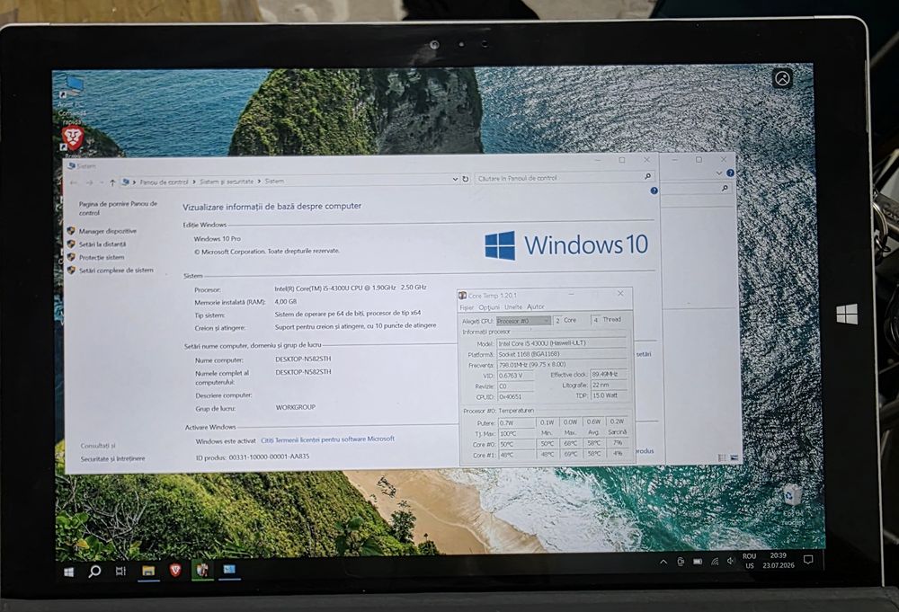 Tableta/laptop Microsoft Surface Pro 3 i5-4300