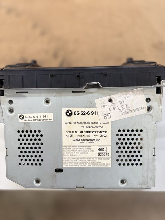 Навигация мултимедия за bmw E46 alpine