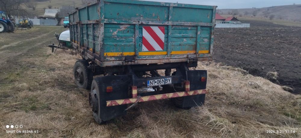 Remorca 7 tone basculabilă