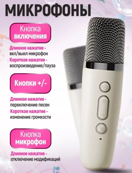 Мини калонка караоке