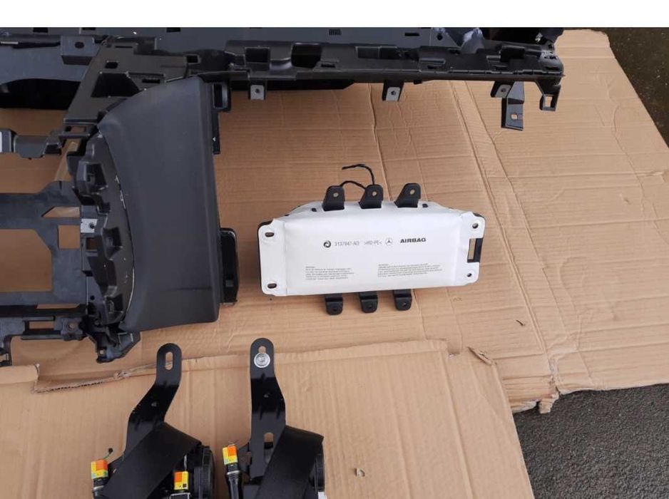Mercedes Benz GLC x254 kit airbag - plansa bord HUD - set centuri