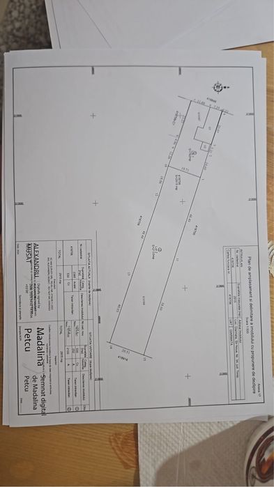 Vând teren intravilan 2133 m/p in Giarmata Mare