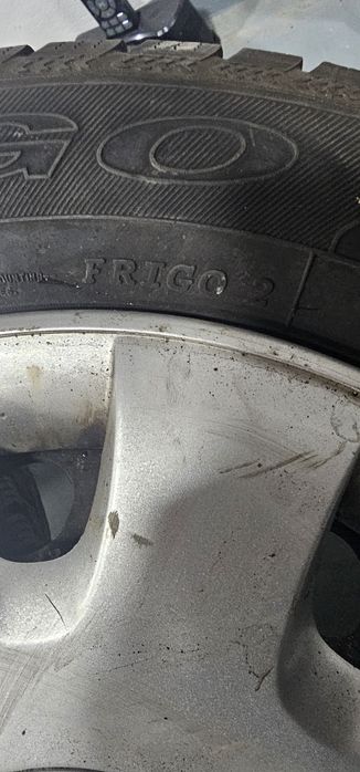 4x roti cu jante de tabla 195x65x15 volkswagen 5