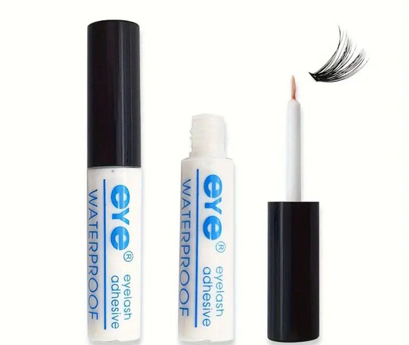 Пучковые ресницы клей