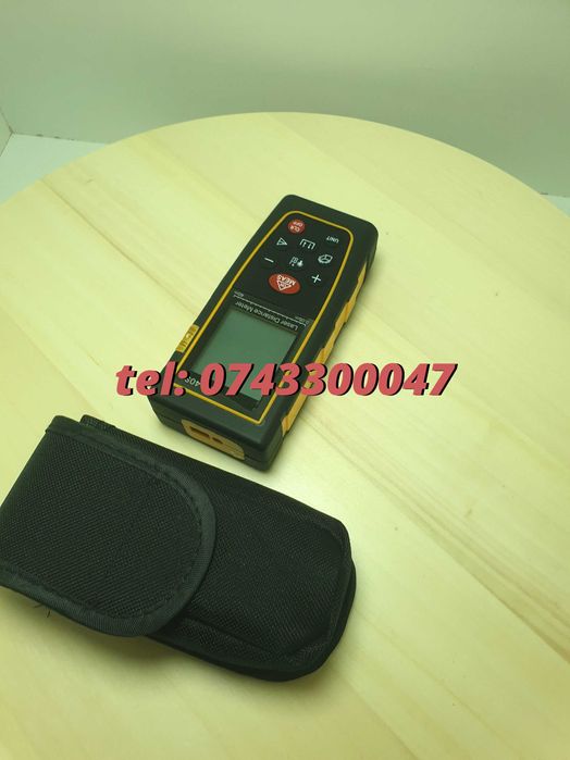 Telemetru Laser Cu Display 40m Multi Functie
