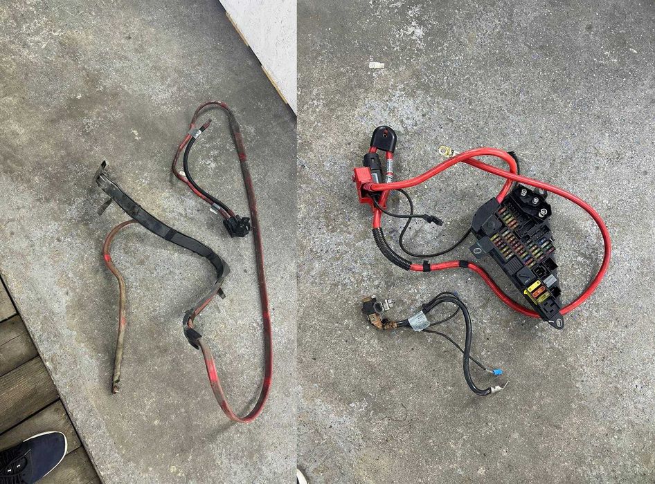 Cablu baterie plus BMW E60 E61 Borna Acumulator Clema IBS