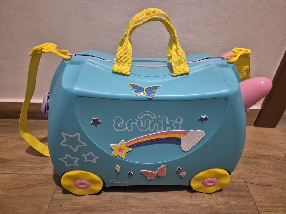 Valiza trunki fete unicorn