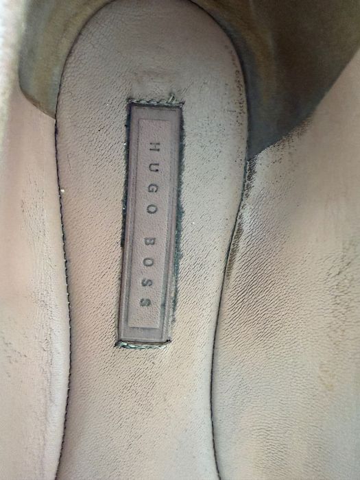 Балетки Hugo Boss оригинал замша