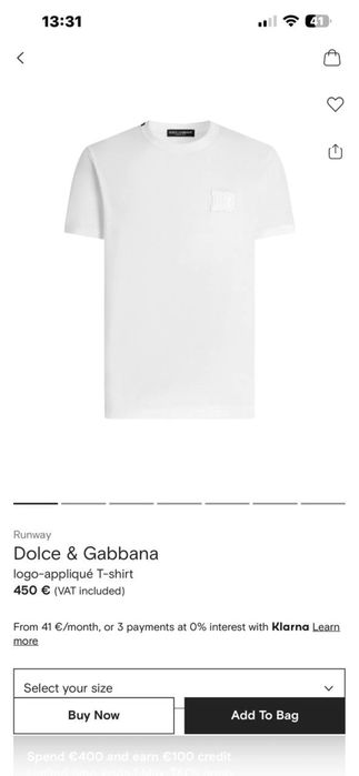 Tricou Dolce&Gabbana calitate Premium