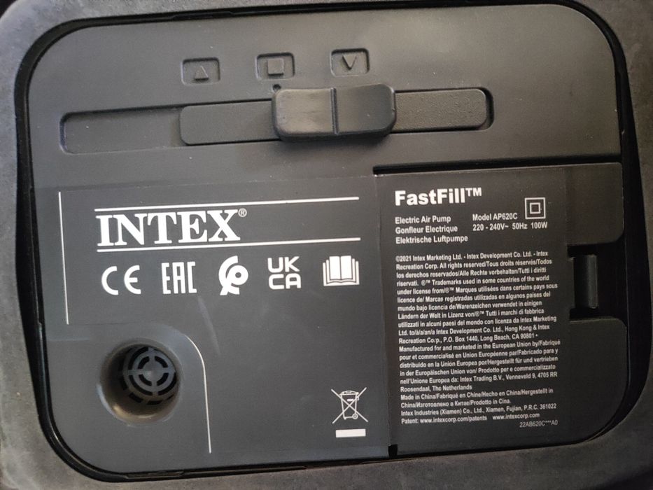 INTEX надуваем матрак