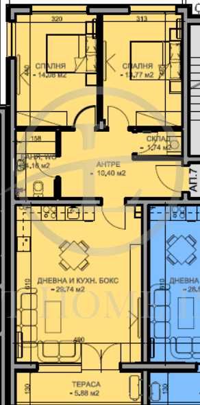 Продава се Тристаен апартамент в Пловдив, Кючук Париж - 104 кв.м за 1106 €/кв.м - Снимка #5