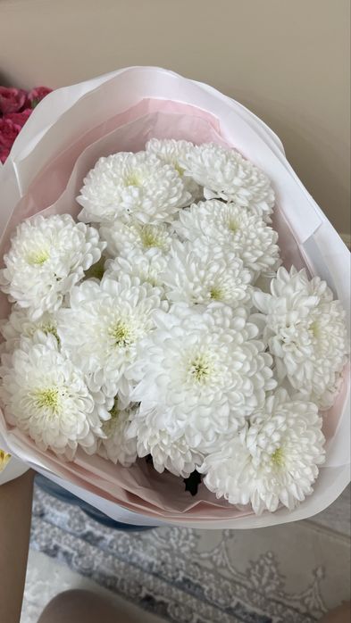 Букет цветов хризантема