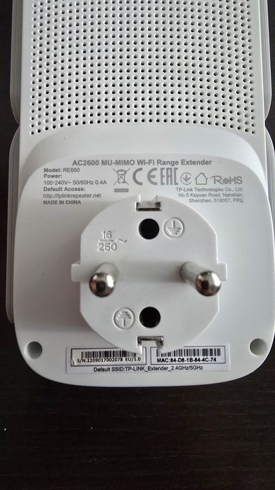 Range Extender wireless AC2600 TP-Link RE650