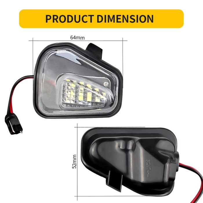 Set Led Lumini sub Oglinzi Puddle light Volkswagen Vw Passat B7 Cc Eos