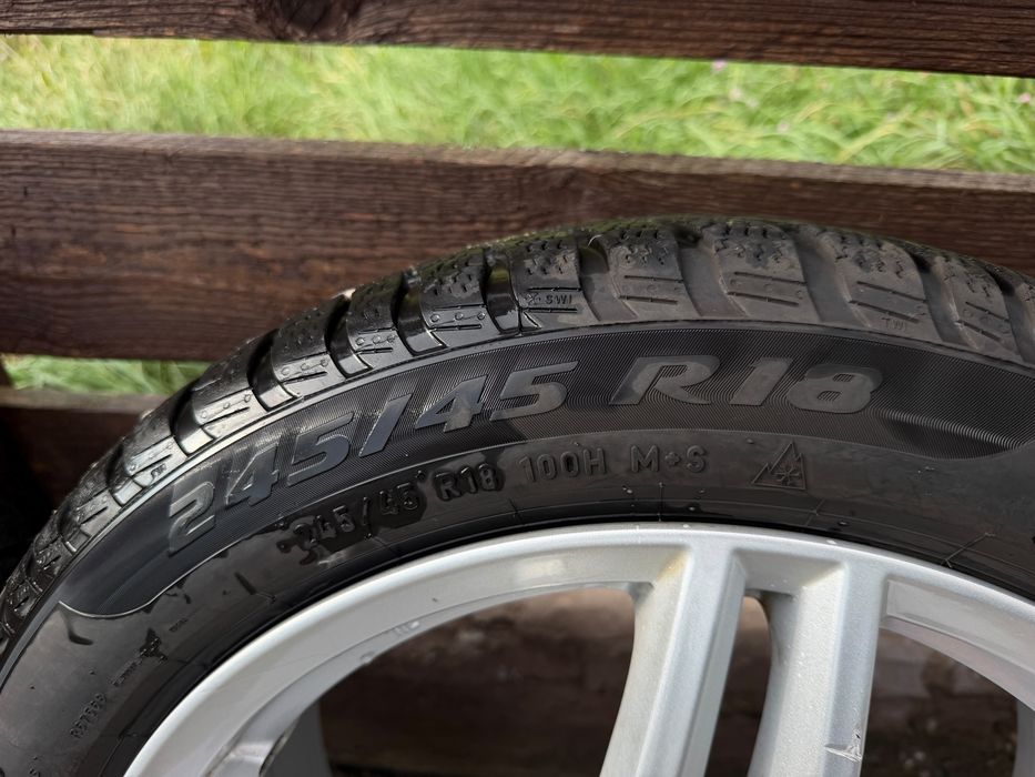 Jante aliaj cu anvelope Pirelli in 2-ua latimi