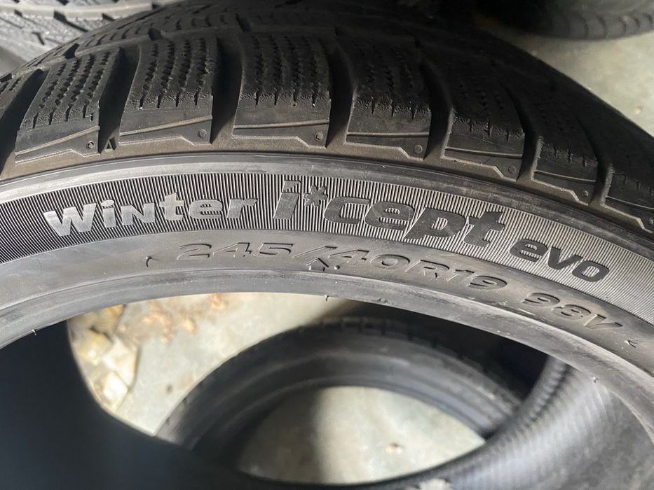 245/40/19 один баллон бу ханкок