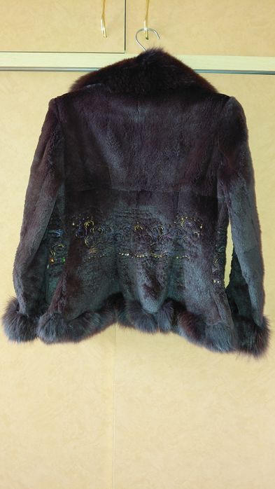 Шубка из меха кролика
