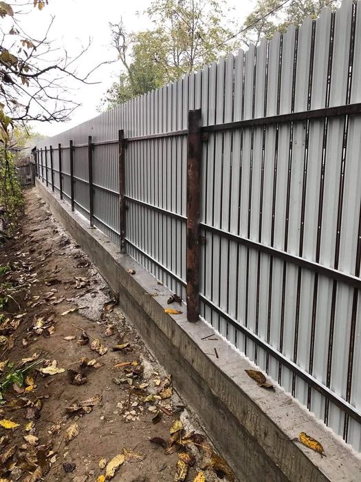 Garduri din panou stil jaluzele, din sipca metalica, tabla, plasa, BCA