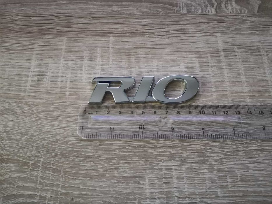 Емблема Надпис Kia Rio