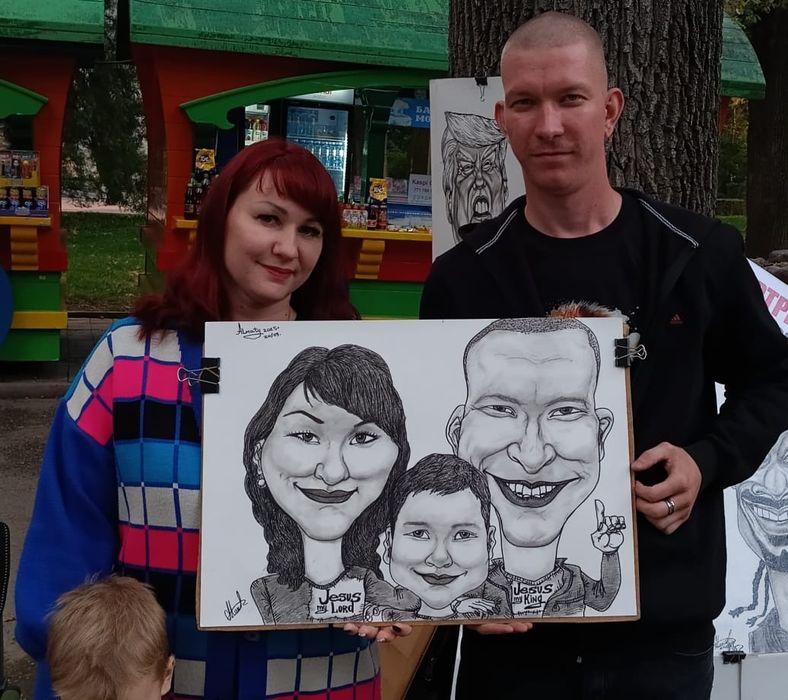 Художник шаржист на мероприятие