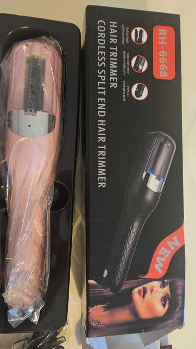 Тример/ машина за премахване на цъфтящи краища на косата