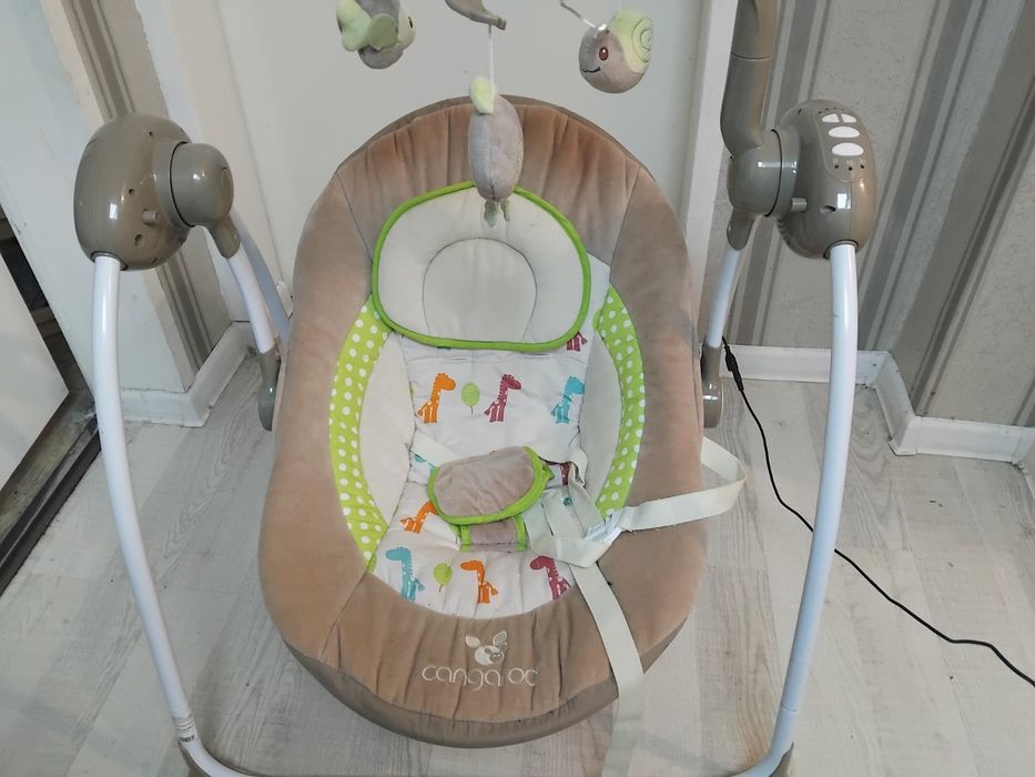 Електрическа бебешка люлка Cangaroo Baby Swing