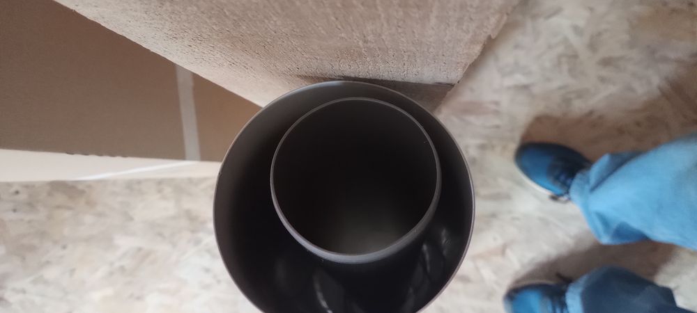 Vind. Kit evacuare nou 125/80. Pentru centrale termice pe gaz in condensatie