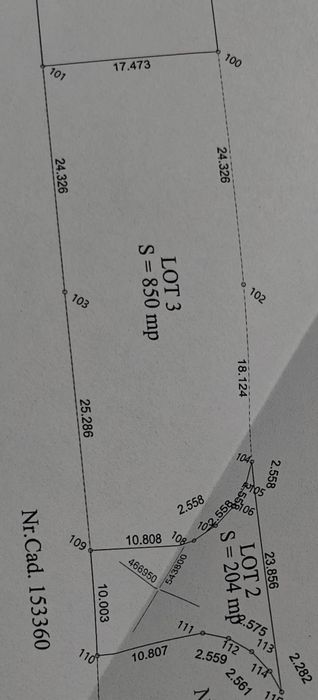 Teren intravilan 850 mp, Brașov - Stupini, str. Fagurului nr. 7