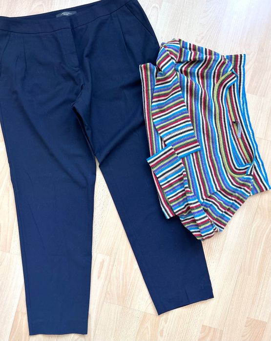 Weekend Maxmara тъмносин панталон и мек пуловер Pennyblack Намалени !