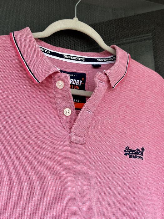 Мъжка поло тениска SuperDry (Premium) - размер 3XL, Отлично състояние