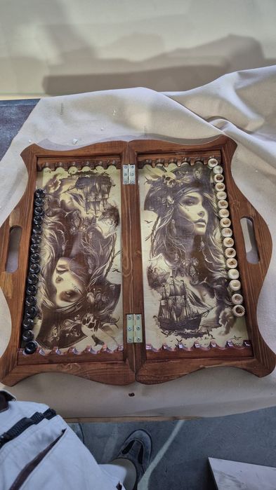 Продам нарды ручная работа