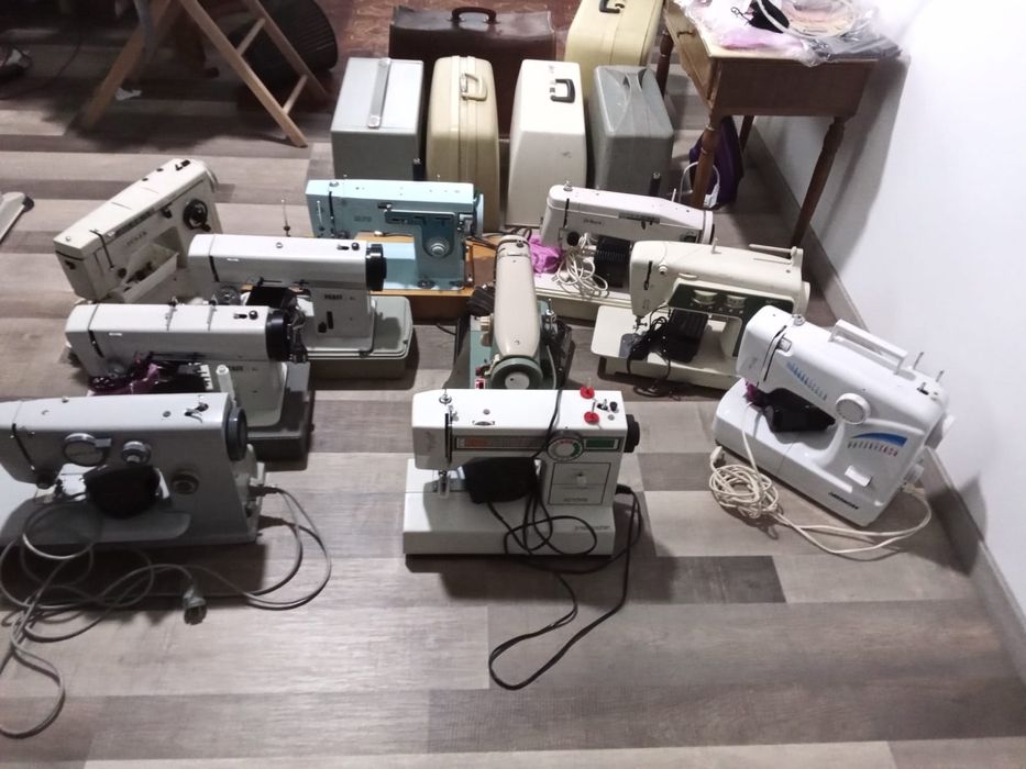 Vând și repar mașini de cusut și piese de schimb