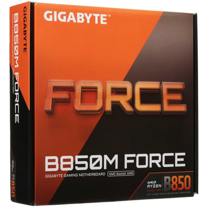 - Материнская плата MB Gigabyte AMD AM5 B850M FORCE DDR5