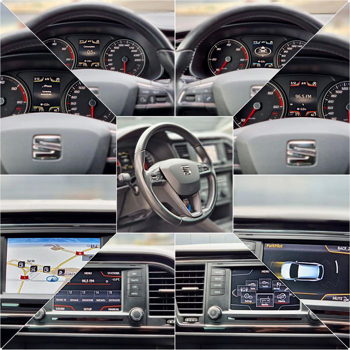 2015 Seat Leon FR Line / Full LED - Diesel Blue PEARL