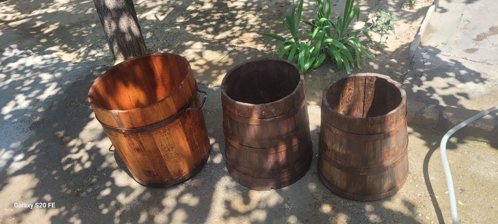 Дереванная бочка