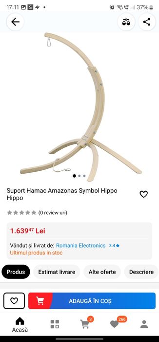 Amazonas Hippo Hippo suport pentru hamac