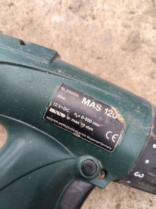 Немски винтоверт дрелка Meister Craft 12V