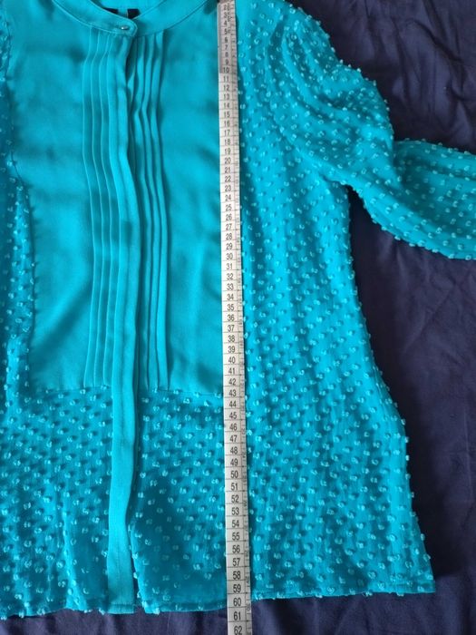 Bluza Mango mătase și bumbac noua 38