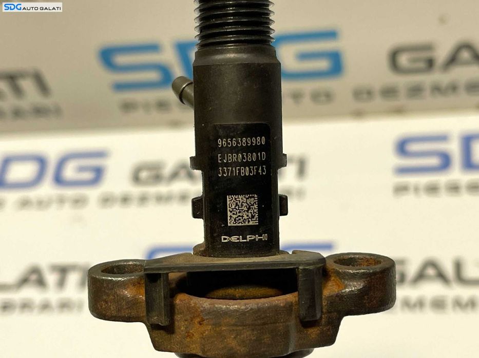 Injector Injectoare Peugeot 308 2.0 HDI 2007 - 2014 Cod 9656389980 EJBR03801D [2178]