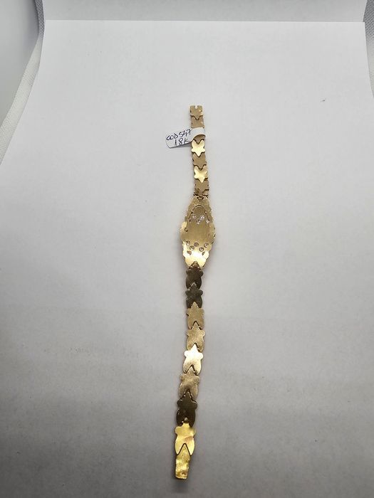 Vand bratara din aur 18 k cu safir 17.62 g cod 547