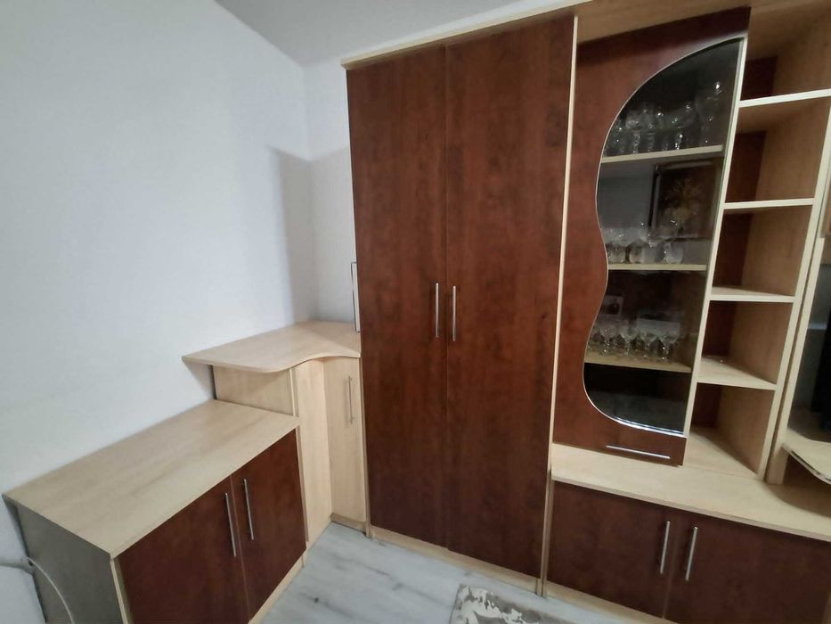 Set mobila living+canapea si fotoliu extensibile