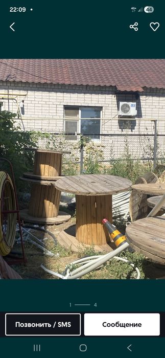Барабан пустые из под кабеля
