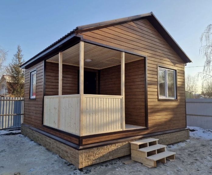 Каркасный домик для отдыха