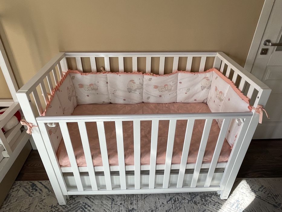 Детский манеж с бортиками