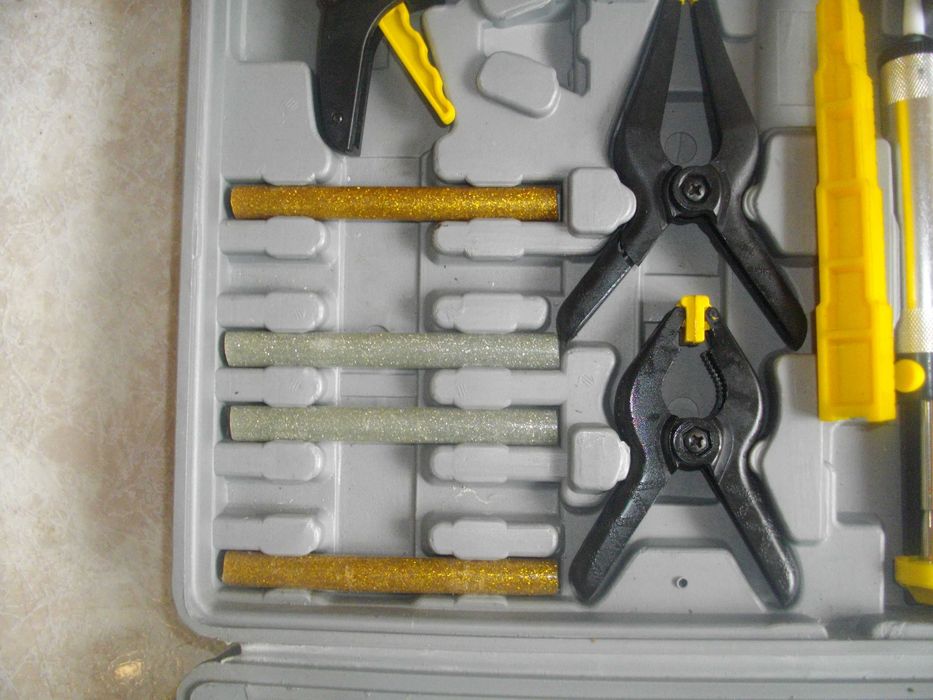 Нов Немски Комплект TCM Инструменти/ Лепачка Ел.Поялник 180W Parkside